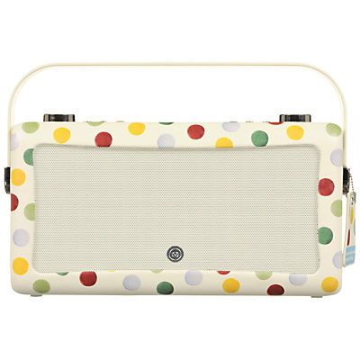 VQ Hepburn Mk II DAB+/FM Bluetooth Digital Radio, Emma Bridgewater Design Polka Dot VQ Hepburn Mk II DAB+/FM Bluetooth Digital Radio, Emma Bridgewater Design Polka Dot
